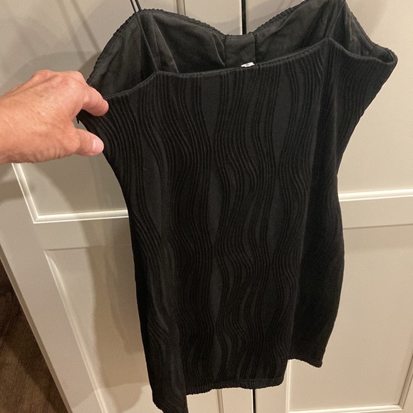 NWT Little Black Cocktail Dress size small mini textured fabric / lined - Picture 4 of 5